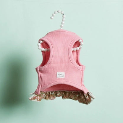 ルイスドッグ louisdog Rose Pink TOP【小型犬 犬服 トップス タンクトップ セレブ】