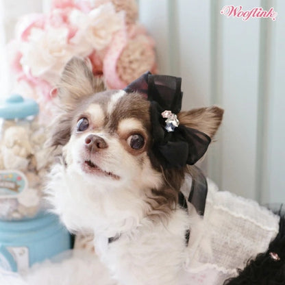 ウーフリンク WOOFLINK STARDUST HAIRBOW【小型犬 犬用 ヘアアクセサリー クリップ セレブ】