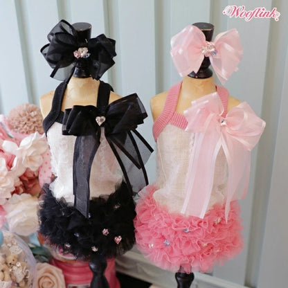 ウーフリンク WOOFLINK STARDUST HAIRBOW【小型犬 犬用 ヘアアクセサリー クリップ セレブ】