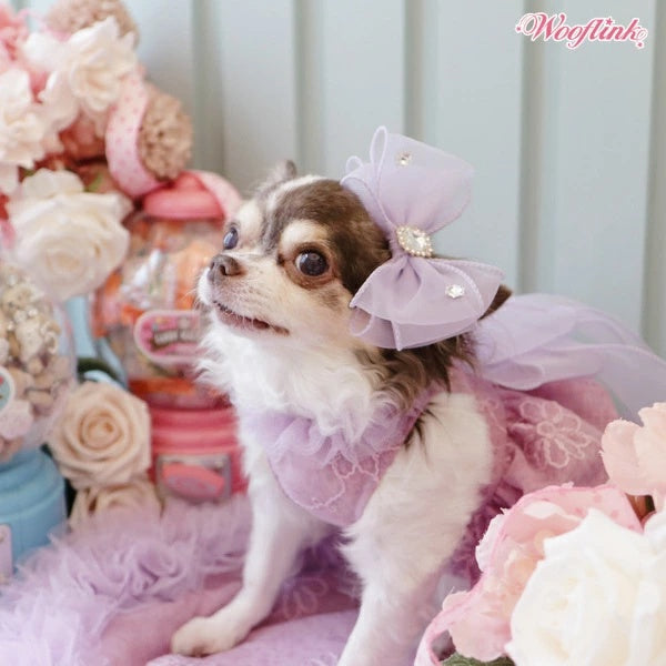 ウーフリンク WOOFLINK FAIRY TALE HAIRBOW【小型犬 犬用 ヘアアクセサリー クリップ セレブ】