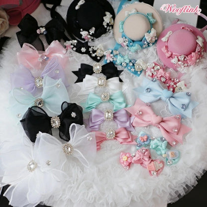 ウーフリンク WOOFLINK FAIRY TALE HAIRBOW【小型犬 犬用 ヘアアクセサリー クリップ セレブ】