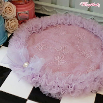 ウーフリンク WOOFLINK FAIRY TALE CAFE MAT【小型犬 犬用 カフェマット ラグ セレブ】