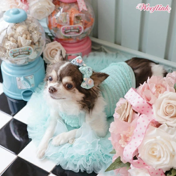 ウーフリンク WOOFLINK FAIRY TALE CAFE MAT【小型犬 犬用 カフェマット ラグ セレブ】