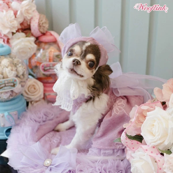 ウーフリンク WOOFLINK FAIRY TALE CAFE MAT【小型犬 犬用 カフェマット ラグ セレブ】