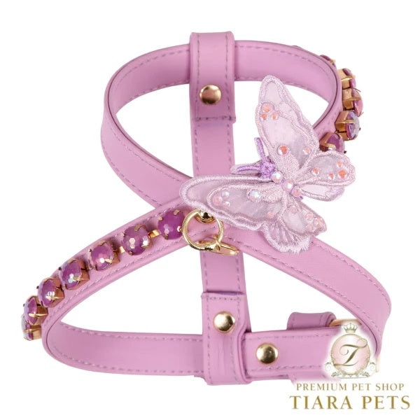 シャーロットドレス Charlotte's Dress Art.g1623N harness Butterfly lilac【小型犬用 犬用 ハーネス セレブ】