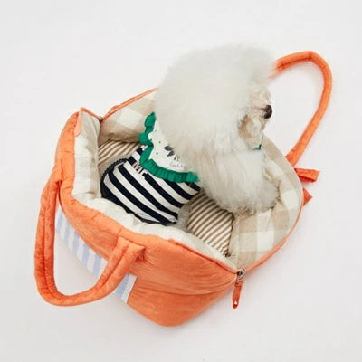 ルイスドッグ louisdog La Seta Around Bag/Citrus【小型犬 犬用 キャリーバッグ セレブ】