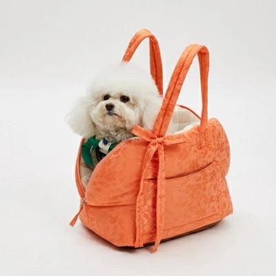 ルイスドッグ louisdog La Seta Around Bag/Citrus【小型犬 犬用 キャリーバッグ セレブ】