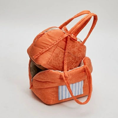 ルイスドッグ louisdog La Seta Around Bag/Citrus【小型犬 犬用 キャリーバッグ セレブ】
