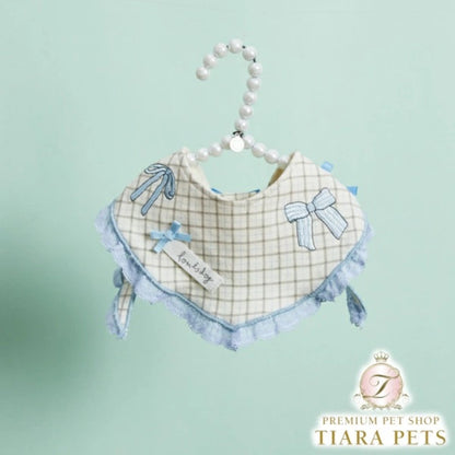 ルイスドッグ louisdog Bleu Bebe Scarf【小型犬 犬用 犬服 アクセサリ スカーフ セレブ】