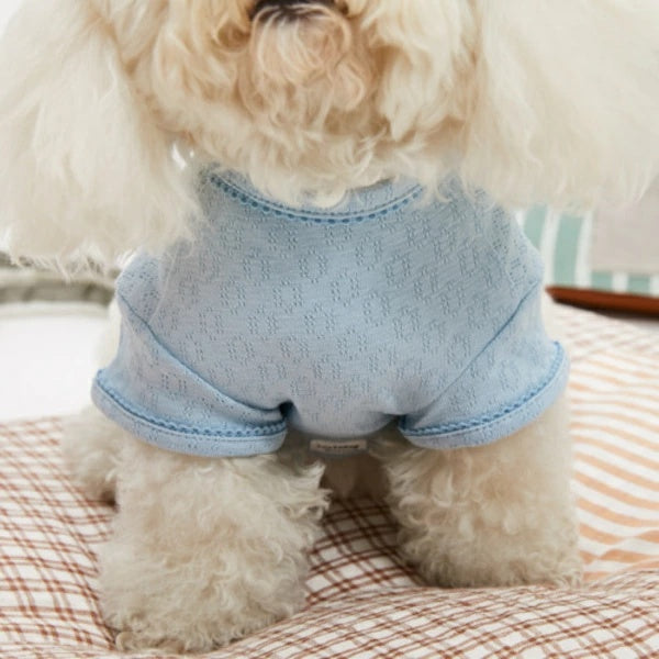 ルイスドッグ louisdog Cloudy TEE【小型犬 犬用 犬服 トップス Ｔシャツ セレブ】