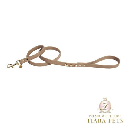 シャーロットドレス Charlotte's Dress Art. h1519NV15 VIP leash Square rivet【小型犬用 犬用 リード リーシュ セレブ】