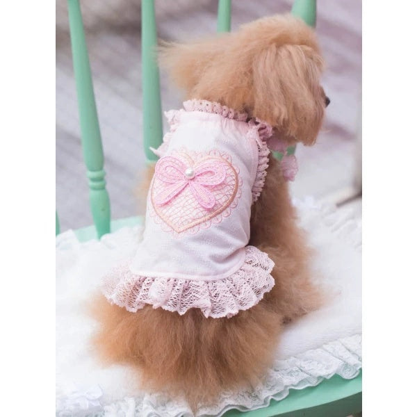 ブルブブ BUL BU-BU ぷくぷくハートキャミ【小型犬 犬服 ウエア トップス キャミソール セレブ】
