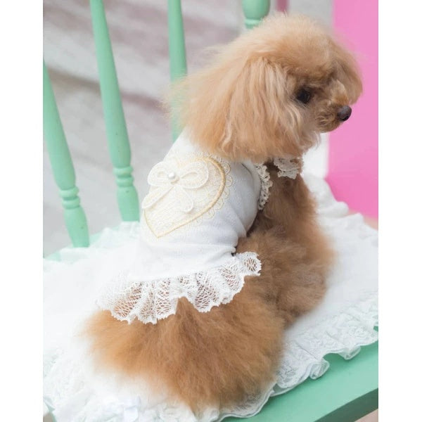 ブルブブ BUL BU-BU ぷくぷくハートキャミ【小型犬 犬服 ウエア トップス キャミソール セレブ】