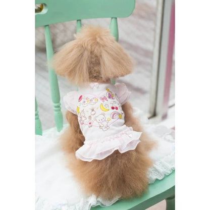 ブルブブ BUL BU-BU ドリーミーティアードスリーブ【小型犬 犬服 ウエア トップス ノースリーブ セレブ】
