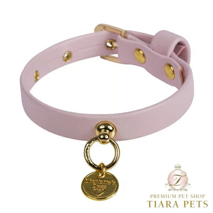 シャーロットドレス Charlotte's Dress Art f1010NO collar So Chic（ゴールド仕様）【小型犬用 犬用 カラー 首輪 セレブ】
