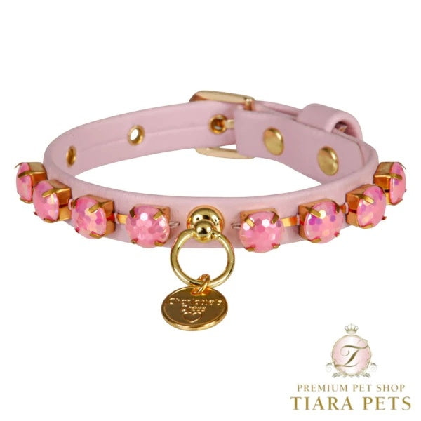シャーロットドレス Charlotte's Dress Art f1075N collar Caramella【小型犬用 犬用 カラー 首輪 セレブ】