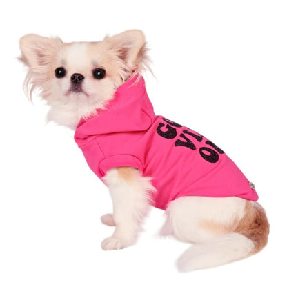 シャーロットドレス Charlotte's Dress Art. 3174 sweatshirt Good Vibes【小型犬用 犬服 トップス スウェット セレブ】