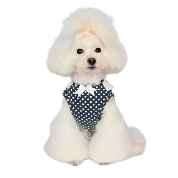 シャーロットドレス Charlotte's Dress Art. 5148 t-shirt Pois for her【小型犬用 犬服 トップス Tシャツ セレブ】