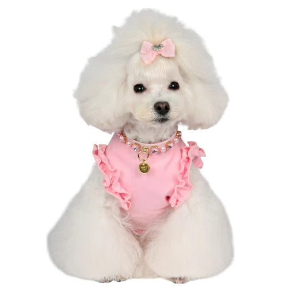 シャーロットドレス Charlotte's Dress Art. 5144 t-shirt Mon-Amour【小型犬用 犬服 トップス Tシャツ セレブ】