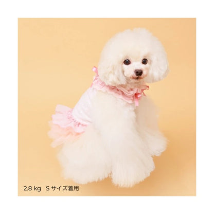 【本日ポイント3倍!!】ゴッドピヴァ GODPIVA★ご予約★COOLフラワーチュチュワンピース※5月上旬より順次発送【小型犬 犬服 ワンピース ドレス スカート セレブ】