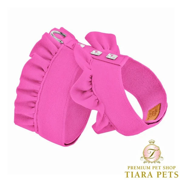 スーザンランシー Susan Lanci DESIGNS Pinafore Ruffles Tinkie Harness 受注生産【小型犬 犬用 ハーネス セレブ】