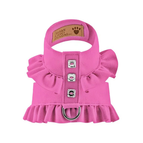 スーザンランシー Susan Lanci DESIGNS Pinafore Ruffles Tinkie Harness 受注生産【小型犬 犬用 ハーネス セレブ】