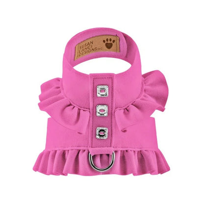 スーザンランシー Susan Lanci DESIGNS Pinafore Ruffles Tinkie Harness 受注生産【小型犬 犬用 ハーネス セレブ】