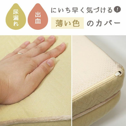 アイドッグ iDog UNAGE アンエイジ 体圧分散シニアローベッド カドラータイプ専用カバー 撥水・防水キルト Sサイズ アイドッグ[17801]【小型犬 犬用 ソファ ベッド セット セレブ】
