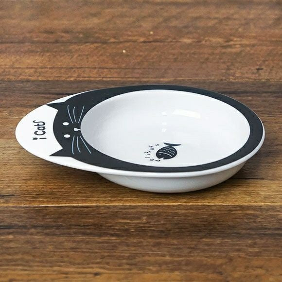 アイドッグ iDog ドゥーエッグフードボウル浅皿 キャットフェイス[BLFA039]【犬 食器 ダイニンググッズ フードボウル】