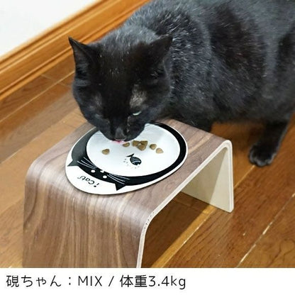 アイドッグ iDog ドゥーエッグフードボウル浅皿 キャットフェイス[BLFA039]【犬 食器 ダイニンググッズ フードボウル】