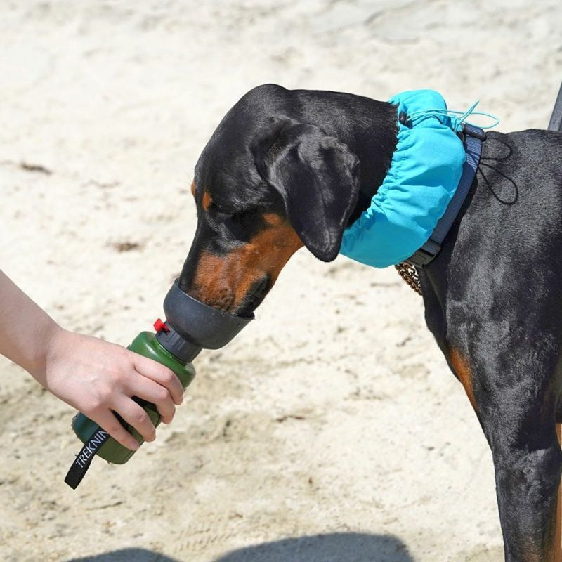 アイドッグ iDog TREKNINE FOLDABLE PET WATER BOTTLE 折りたたみ式給水ボトル トレックナイン アイドッグ[17648]【犬 食器 ダイニンググッズ フードボウル】