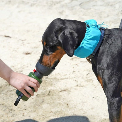 アイドッグ iDog TREKNINE FOLDABLE PET WATER BOTTLE 折りたたみ式給水ボトル トレックナイン アイドッグ[17648]【犬 食器 ダイニンググッズ フードボウル】