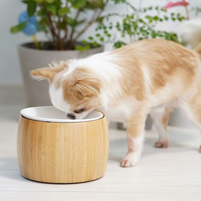 アイドッグ iDog pelpas ペルパ バンブー フードボウルスタンドセット アイドッグ[17459]【犬 食器 ダイニンググッズ フードボウル】
