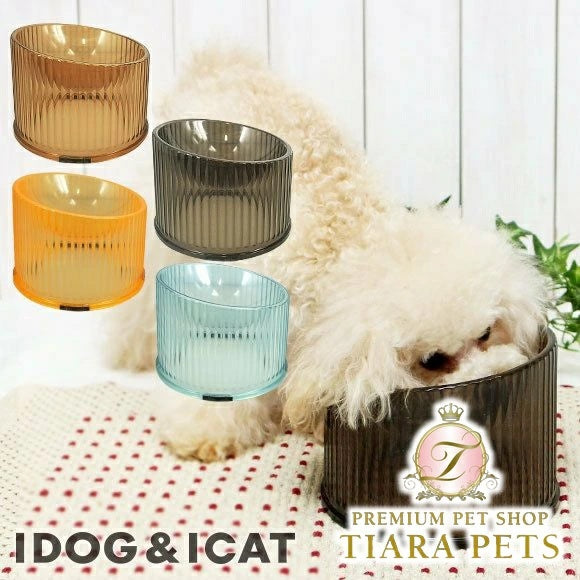 アイドッグ iDog LAULE'A コンフォート クリアフードボウル[14725]【犬 食器 ダイニンググッズ フードボウル】