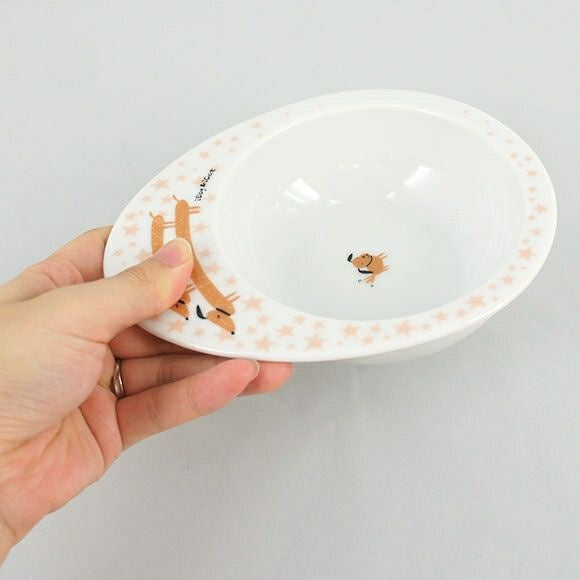 アイドッグ iDog オリジナル ドゥーエッグフードボウル 星とわんこ[BLFA035]【犬 食器 ダイニンググッズ フードボウル】