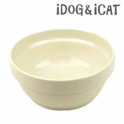 アイドッグ iDog オリジナル スタックフードボウル アイボリー[BLFA004]【犬 食器 ダイニンググッズ フードボウル】