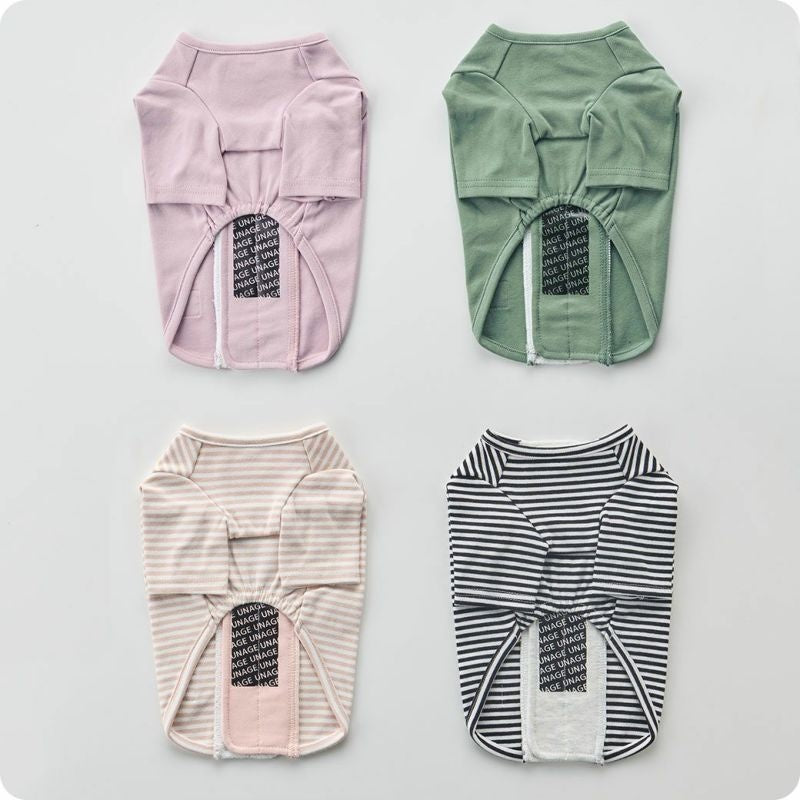 アイドッグ iDog UNAGE アンエイジ ウェルネスウェア 背中開きTシャツ