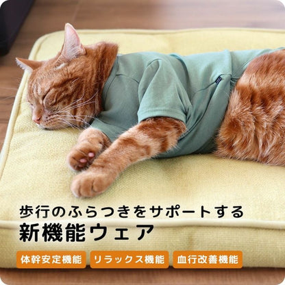 アイドッグ iDog UNAGE アンエイジ ウェルネスウェア 背中開きTシャツ アイドッグ メール便OK[17545]【シニア 犬用 服 セレブ】