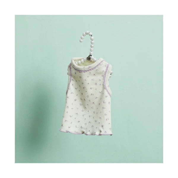 ルイスドッグ louisdog Lilac Bloom Sleeveless【小型犬 犬服 トップス ノースリーブ カットソー Tシャル セレブ】
