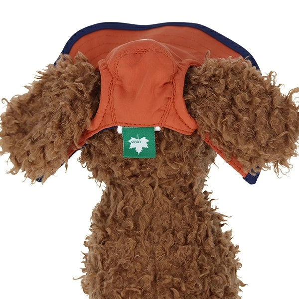 ロゴス LOGOS UVカット加工付きアウトドアハット【小型犬 犬用 帽子 ハット UV加工 カジュアル】