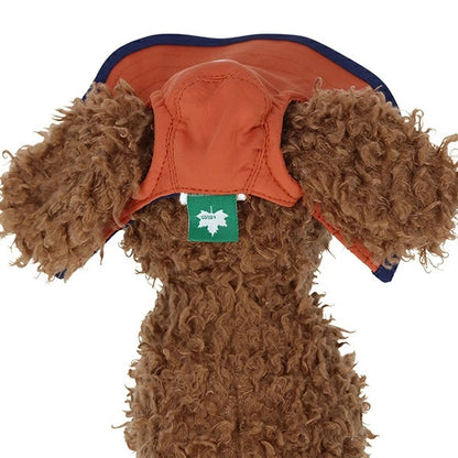 ロゴス LOGOS UVカット加工付きアウトドアハット【小型犬 犬用 帽子 ハット UV加工 カジュアル】
