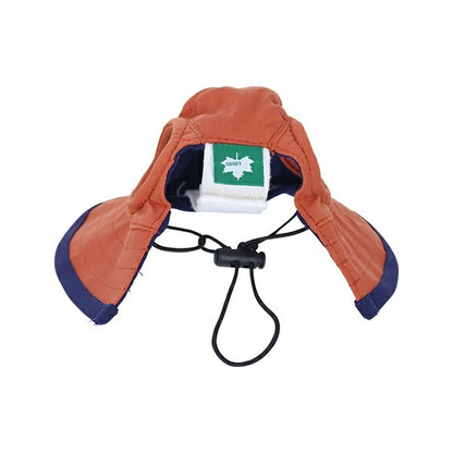 ロゴス LOGOS UVカット加工付きアウトドアハット【小型犬 犬用 帽子 ハット UV加工 カジュアル】