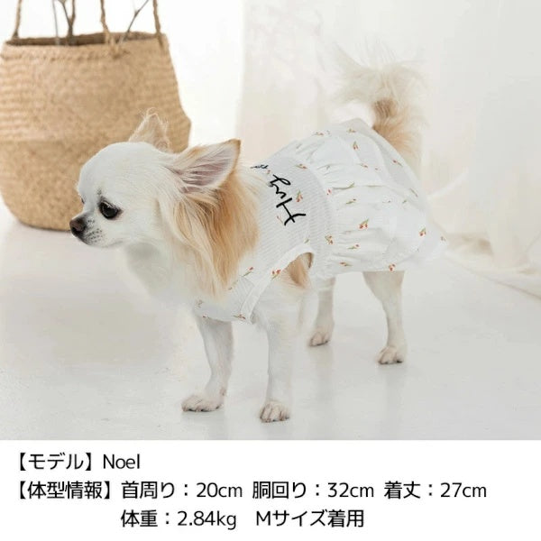 ティノティート TINOTITO Hugmeワンピ【小型犬 犬服 ワンピース スカート カジュアル】
