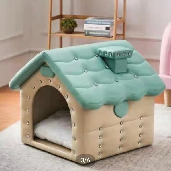 ビジューセレブハウス 【ビジュー ラグジュアリー 犬 小型犬 ベッド ソファー 家具】