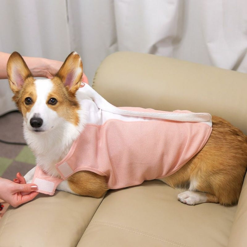 アイドッグ iDog UNAGE ウェルネスウェア 寝たまま着れる介護服 アイドッグ メール便OK[17810]【シニア 犬用 服 セレブ】