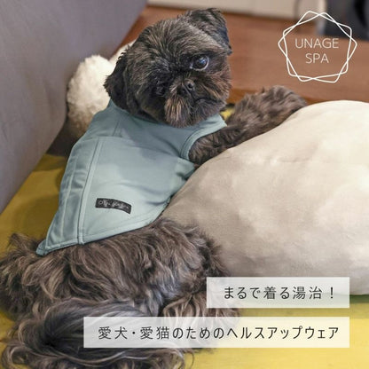 アイドッグ iDog UNAGE SPA アンエイジスパ 背中開きタンク アイドッグ メール便OK[17174]【シニア 犬用 服 セレブ】