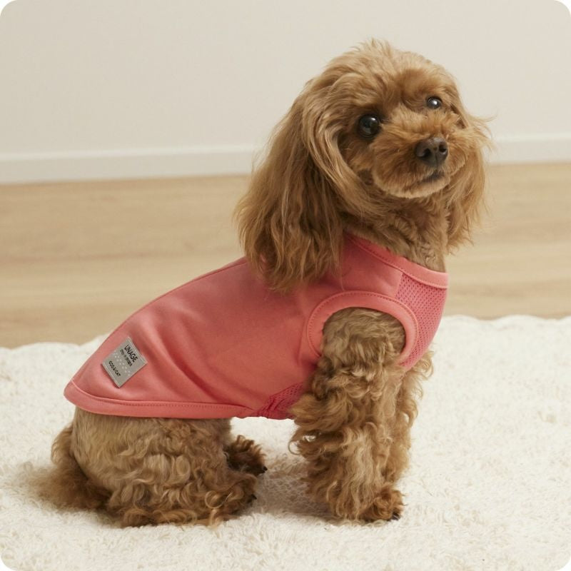 アイドッグ iDog UNAGE アンエイジ ウェルネスウェア 背中開きタンク アイドッグ メール便OK[15893]【シニア 犬用 服 セレブ】