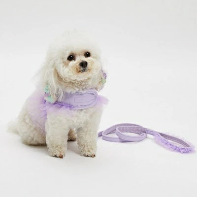 ルイスドッグ louisdog Walk With Me/Viola TUTU【小型犬 犬用 ハーネス リード カラー セット セレブ】