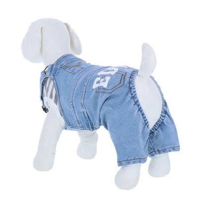 エドウイン EDWIN オーバーオール【小型犬 犬服 ウエア オーバーオール サロペット つなぎ カジュアル】
