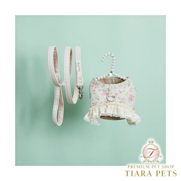 ルイスドッグ louisdog Walk With Me/English Garden【小型犬 犬用 ハーネス リード カラー セット セレブ】